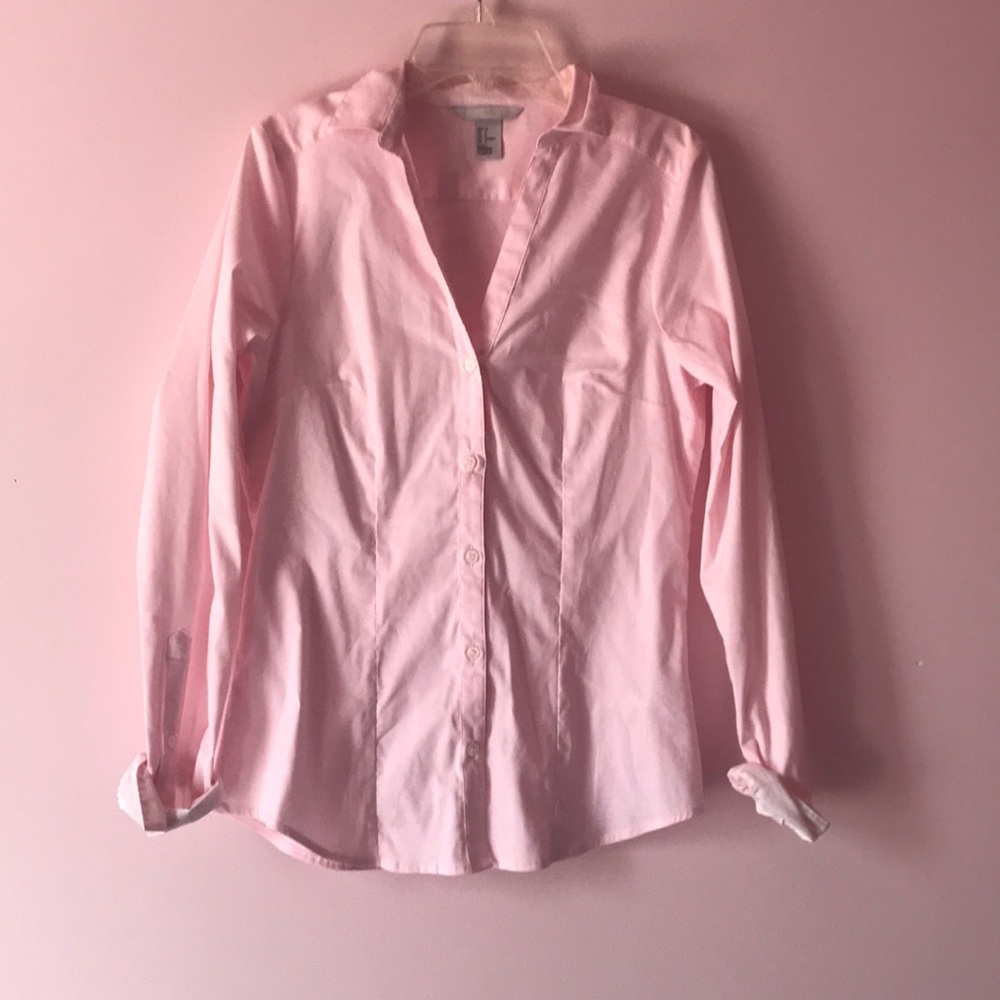 H&M Pink Dress Shirt